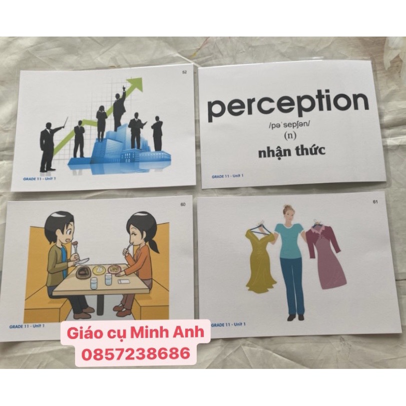 Flashcard SUPER MIND STARTER - 64 thẻ ép plastic