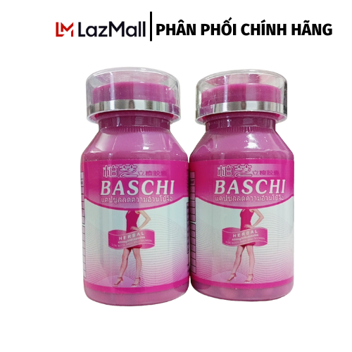 Giảm cân baschi hồng - công ty - mẫu mới- - 40 viên