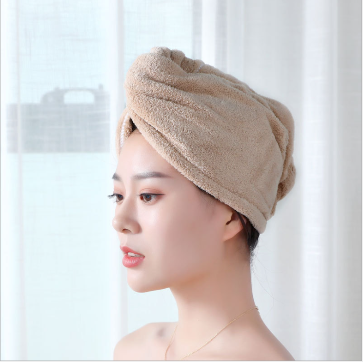 Khăn Quấn Ủ Tóc Lau Khô, khăn dùng gội đầu, ủ tóc