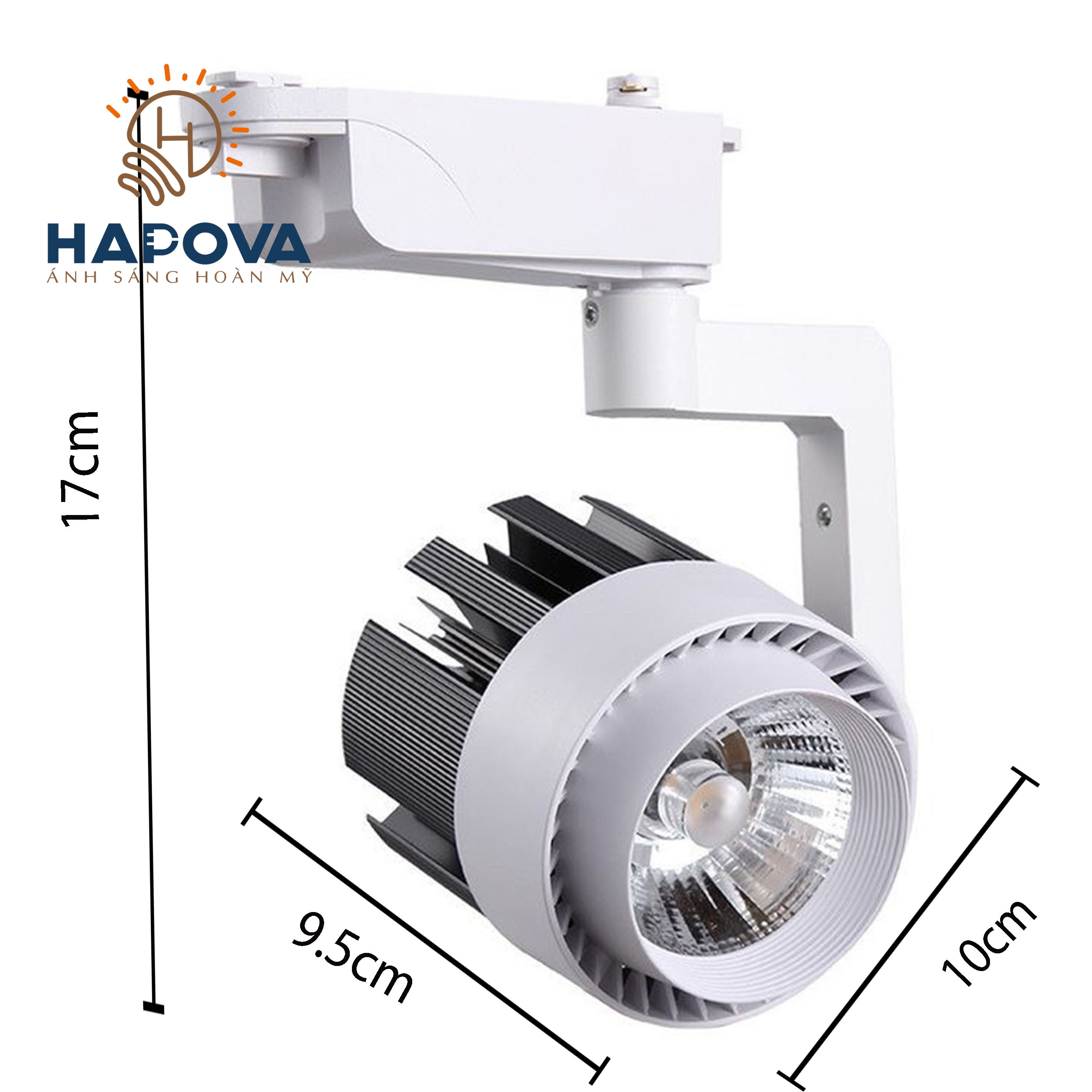 Đèn ray rọi công suất 20W HAPOVA WAMI DR 03