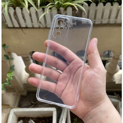 Ốp lưng dẻo Gor cho Xiaomi redmi Note 10 4G, Note 10S, Redmi Note 10 Pro, Note 10 Pro Max trong suốt bảo vệ camera