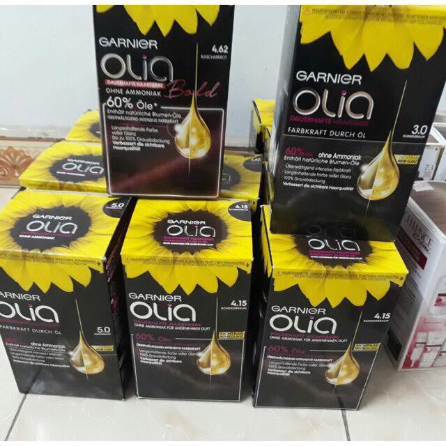 Thuốc Nhuộm tóc Garnier Olia SỐ 5.0,4.62,3.0,4.15