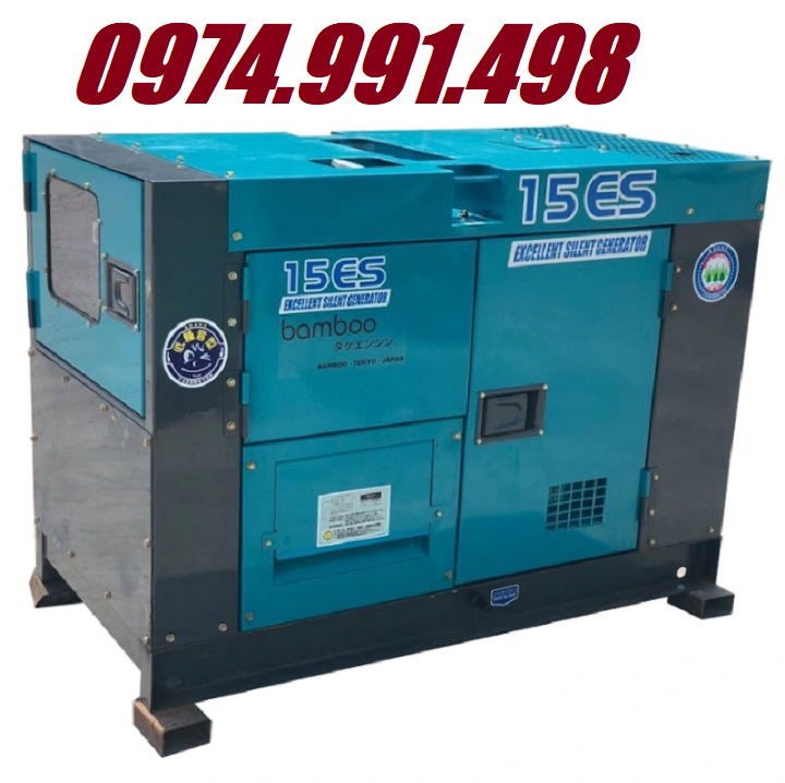 Máy phát điện chạy dầu 15kva bamboo