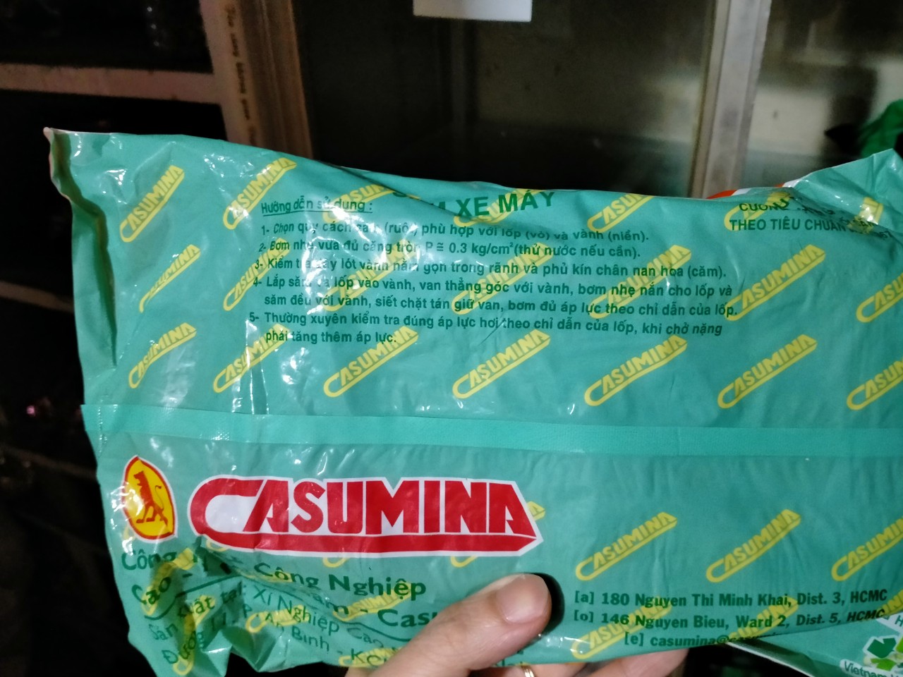 RUỘT (SĂM) XE MÁY CASUMINA 350-19