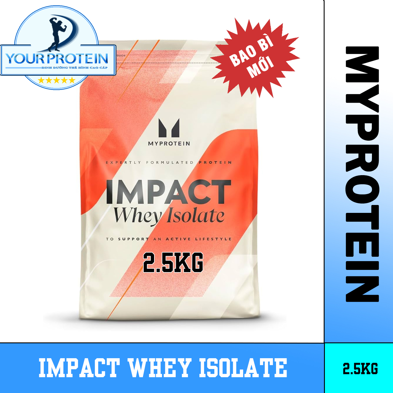 Myprotein impact whey isolate 1kg