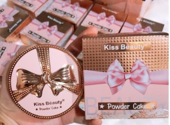 [HCM]Phấn Phủ Kiềm Dầu Mịn Da 2 Tầng Hình Nơ