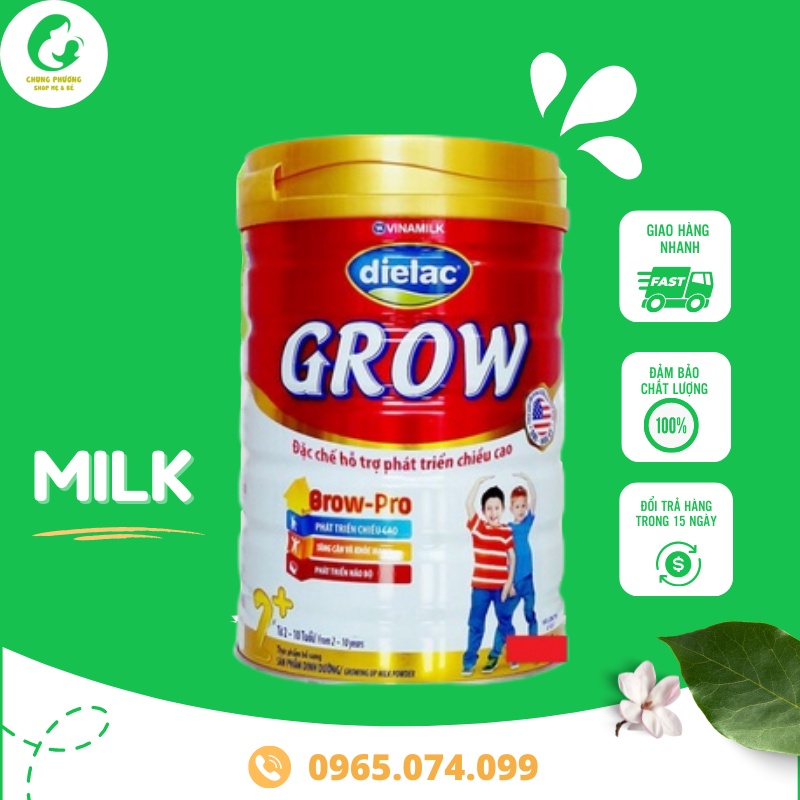 Sữa Dielac Grow số(1+ 2+) lon 900g