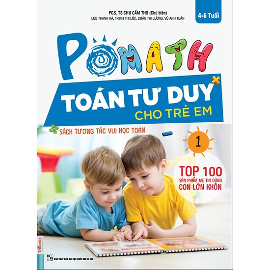 Cuốn sách POMath - Toán Tư Duy Cho Trẻ Em 4-6 Tuổi
