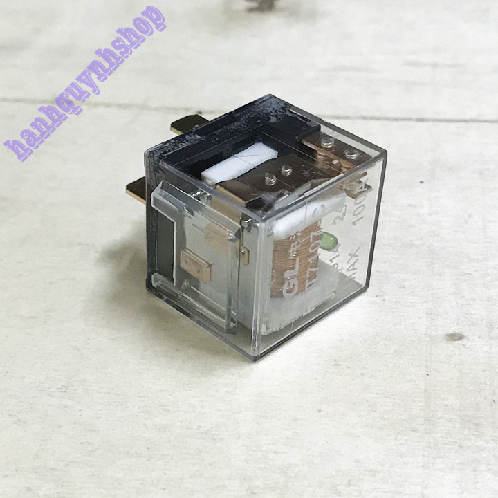 Rơ Le 5 Chân 24V 100A Nhựa Trong