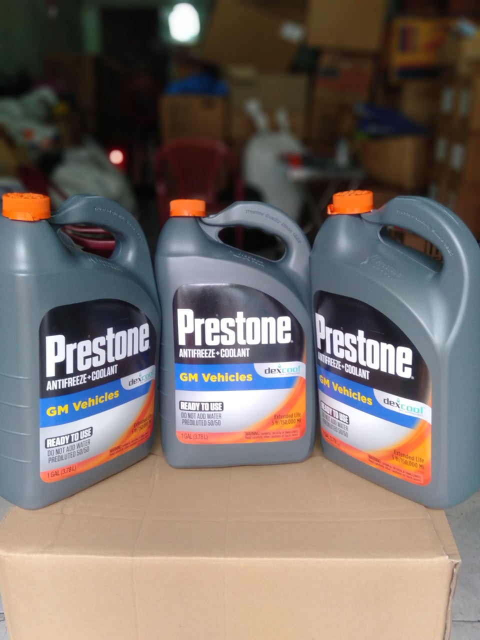 NƯỚC LÀM MÁT PRESTONE COOLANT DEX-COOL 3.78 LÍT (ĐỎ) USA