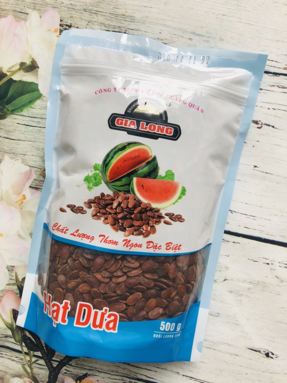 500G HẠT DƯA  KHÔNG PHẨM MÀU - doanvat_hangduong