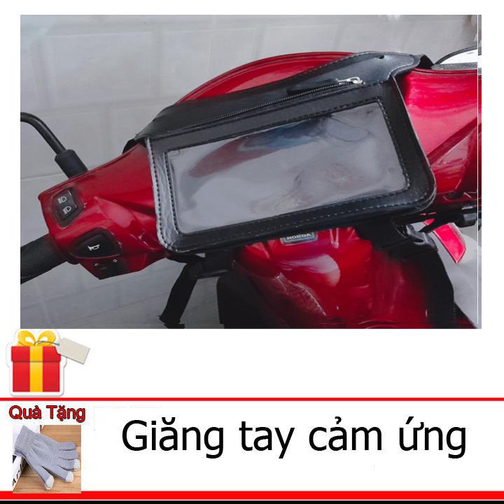 [Quà Tặng Găng Tay Cảm Ứng Điện Thoại] Túi treo đầu xe máy Ver 5.0 M109 chuyên dụng cho xe ôm công nghệ, đi phượt
