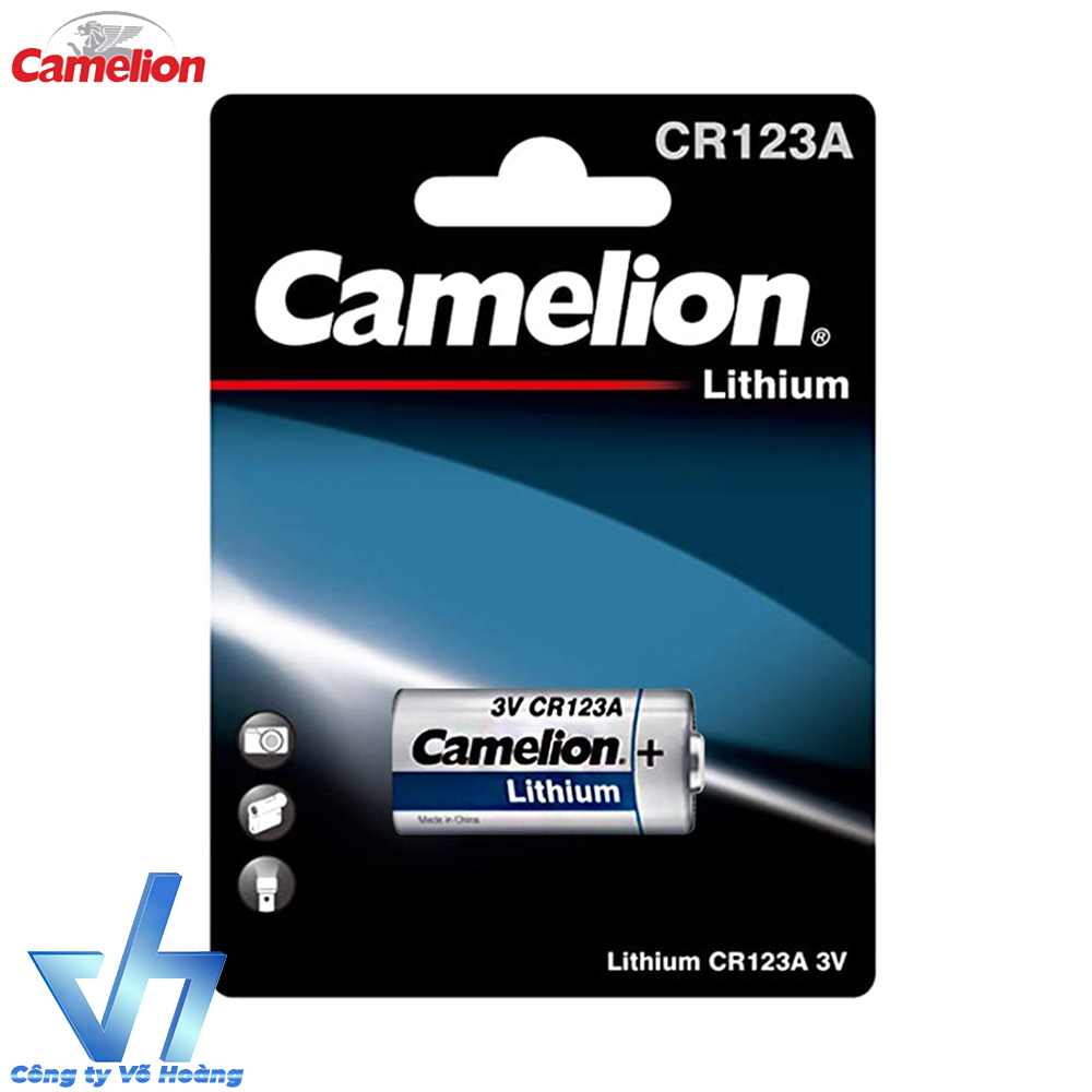 Pin Camelion Lithium chuẩn 3V (CR123A)