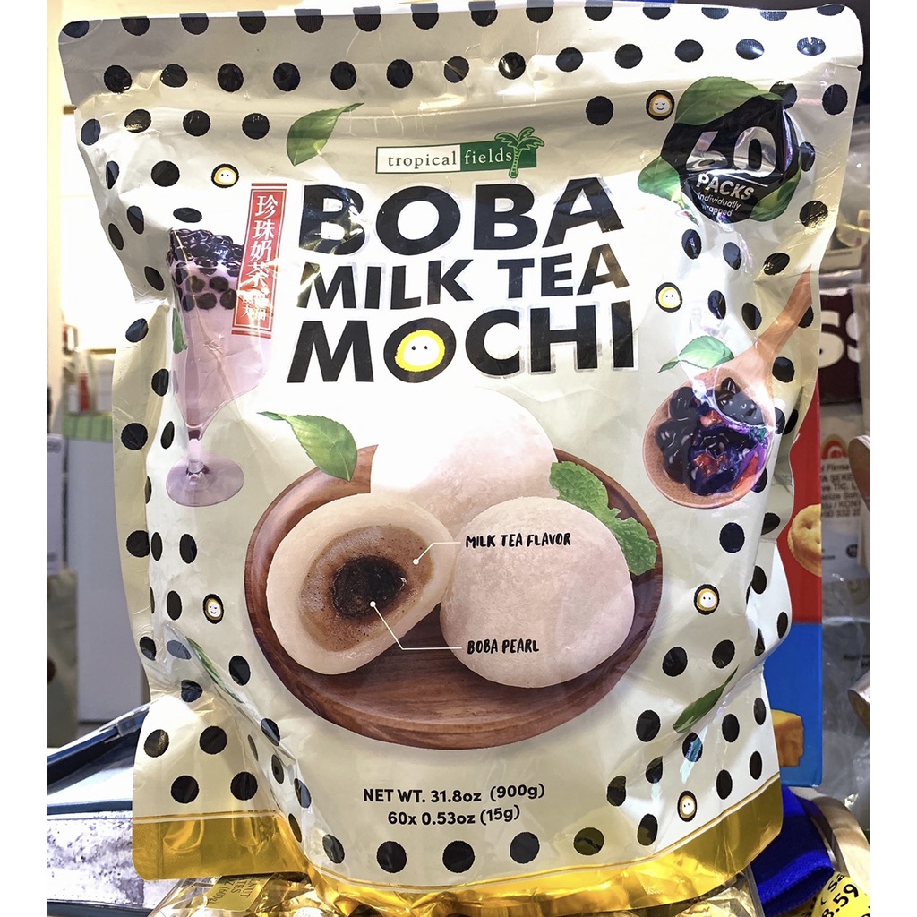 HÀNG MỸ - Bánh Mochi trà sữa trân châu Boba Milk Tea Mochi