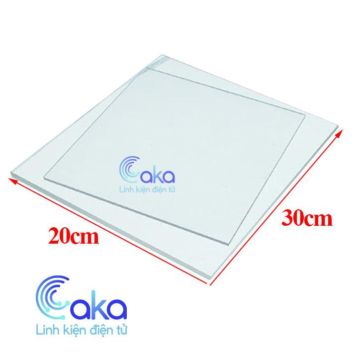 Tấm Mica trong A4 dày 2.5mm Mica đài loan