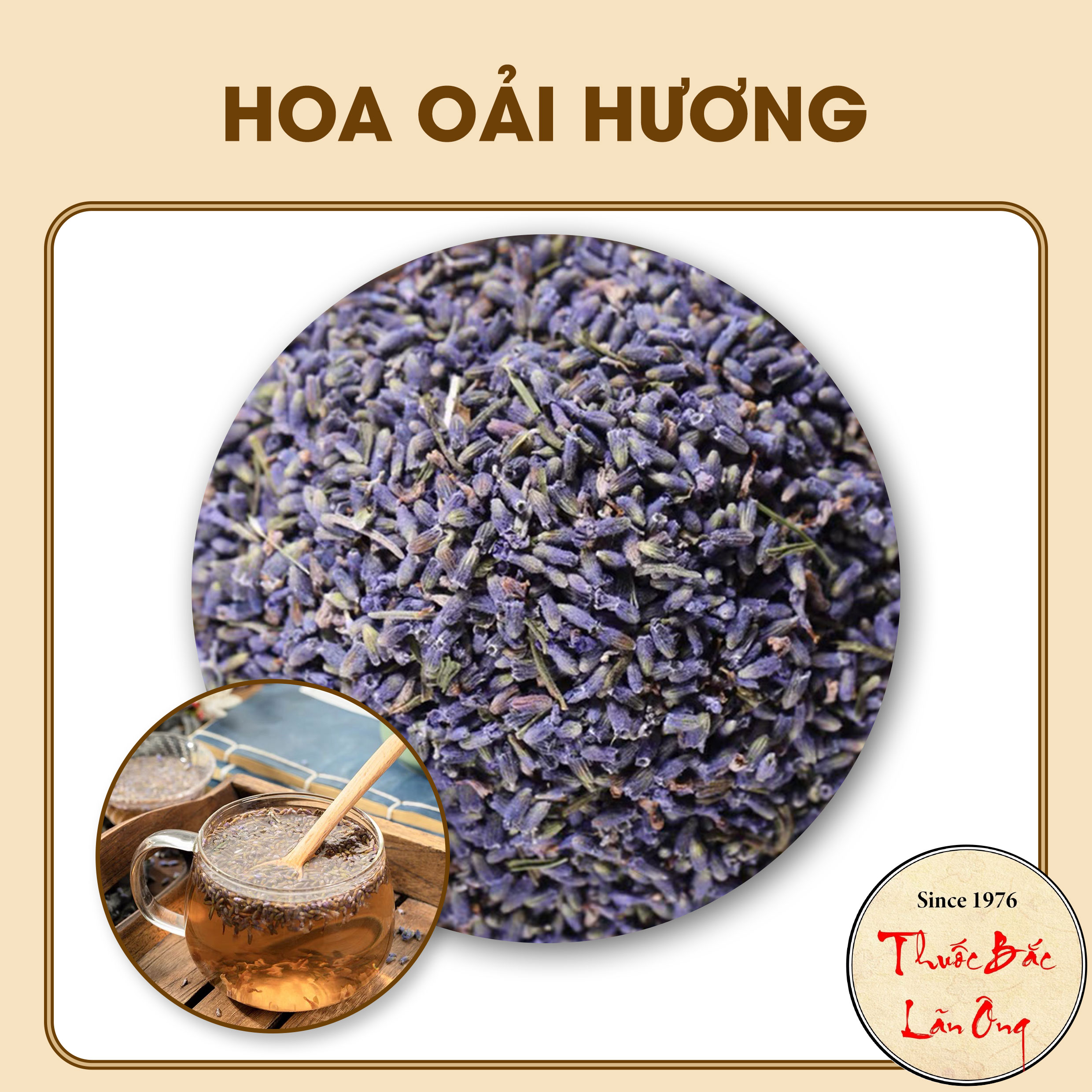 Nụ hoa oải hương 500g (Lavender khô, làm trà, tinh dầu, túi thơm)