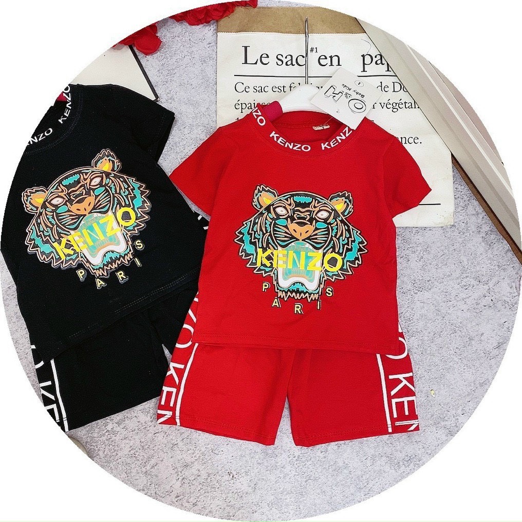 Bộ đồ siêu nhân bé trai chất cotton từ 8-18kg