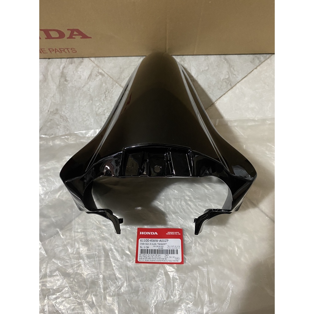 Chắn bùn A trước Wave 110 màu đen *NHA69P* (61100KWWA00ZP)