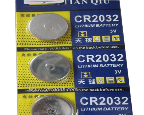 Pin Cmos Lithium CR2032 (Vỉ 5 Viên)