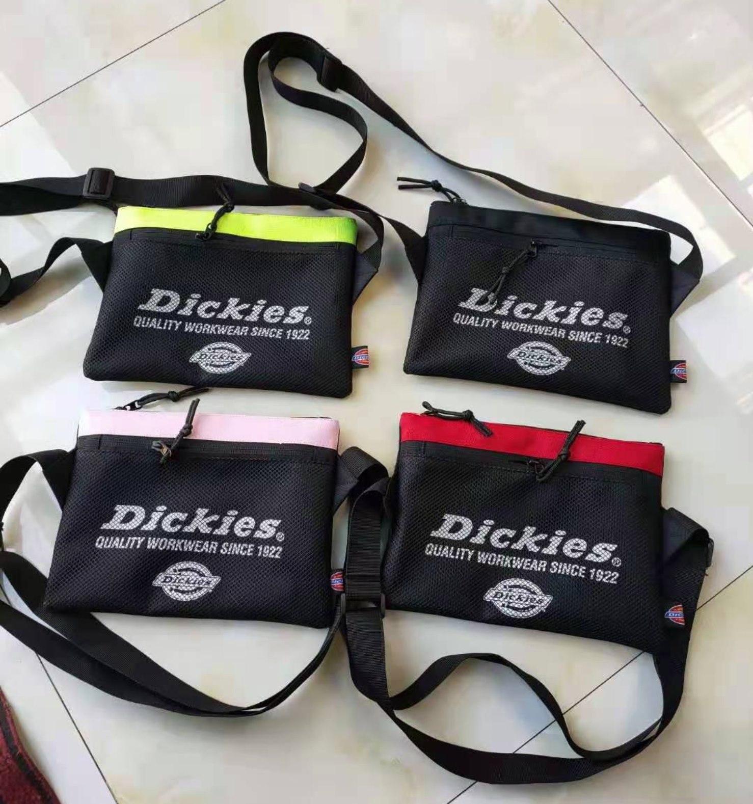 Túi đeo chéo Dickies lưới ⚡FREESHIP⚡Túi chéo lưới thời trang nam nữ | Dickies lưới hot | balohanghieu