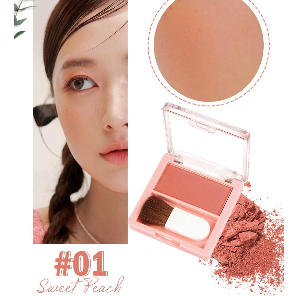 Phấn Má Silky Girl Blush Hour