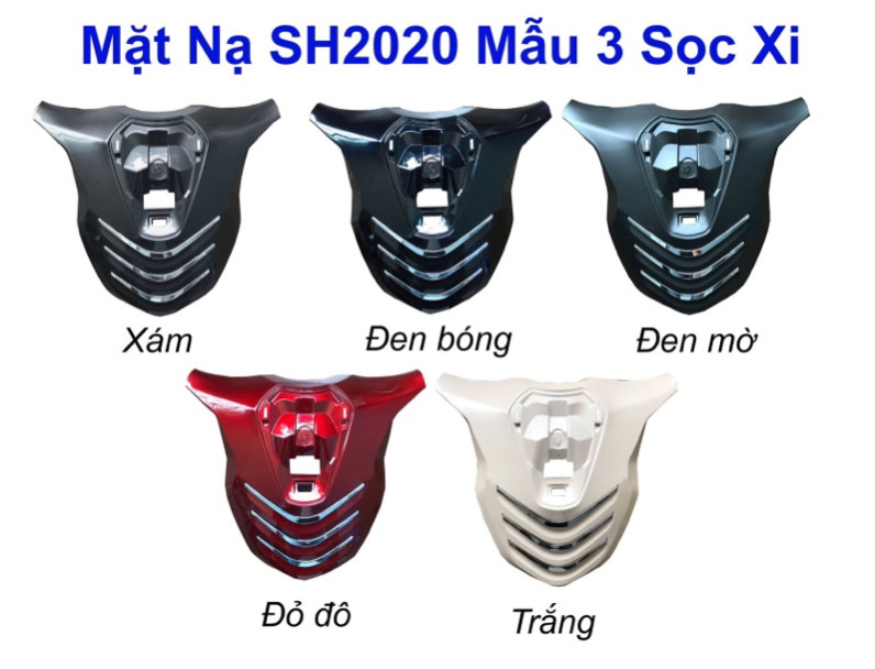 MẶT NẠ SH 2020 - 2021 MẪU V2 3 SỌC