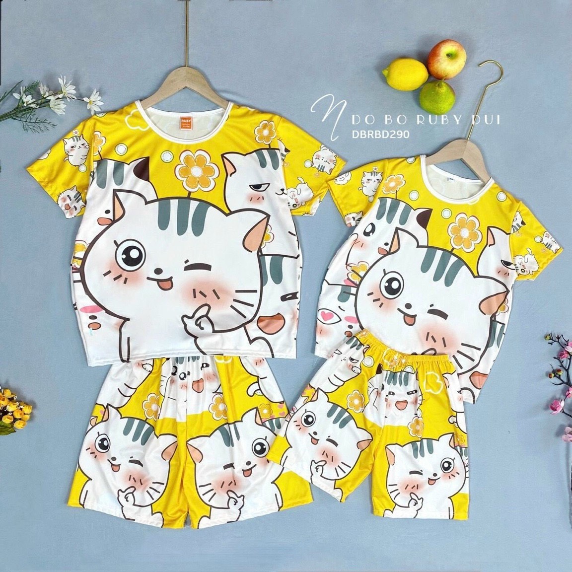 đồ bộ cho mẹ và bé