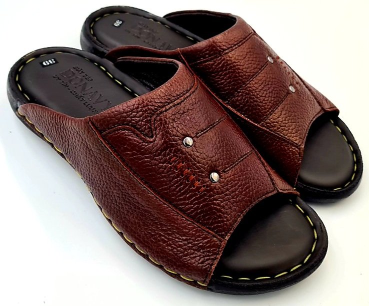 DÉP QUAI NGANG DA BÒ 100% CAO CẤP - SHOP KINSON