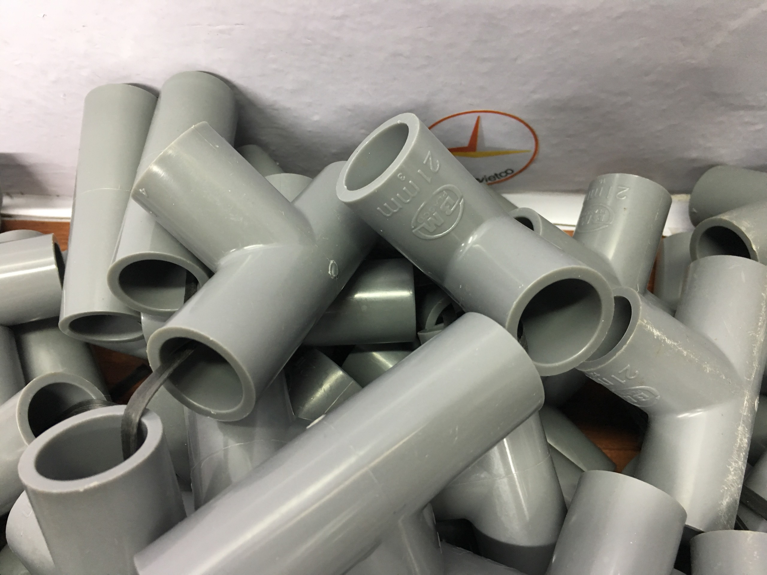 Tê 21 nhựa PVC Bình Minh (Tee) _ T21 (10 cái )