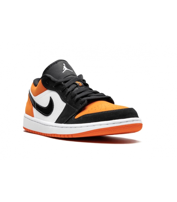 Giày Sneaker Air J0rdan 1 low Shattered Backboard (JD1 Đen cam)
