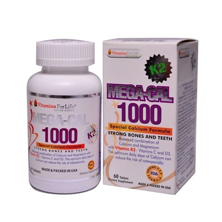[HCM]VIÊN UỐNG XƯƠNG KHỚP MEGA-CAL 1000