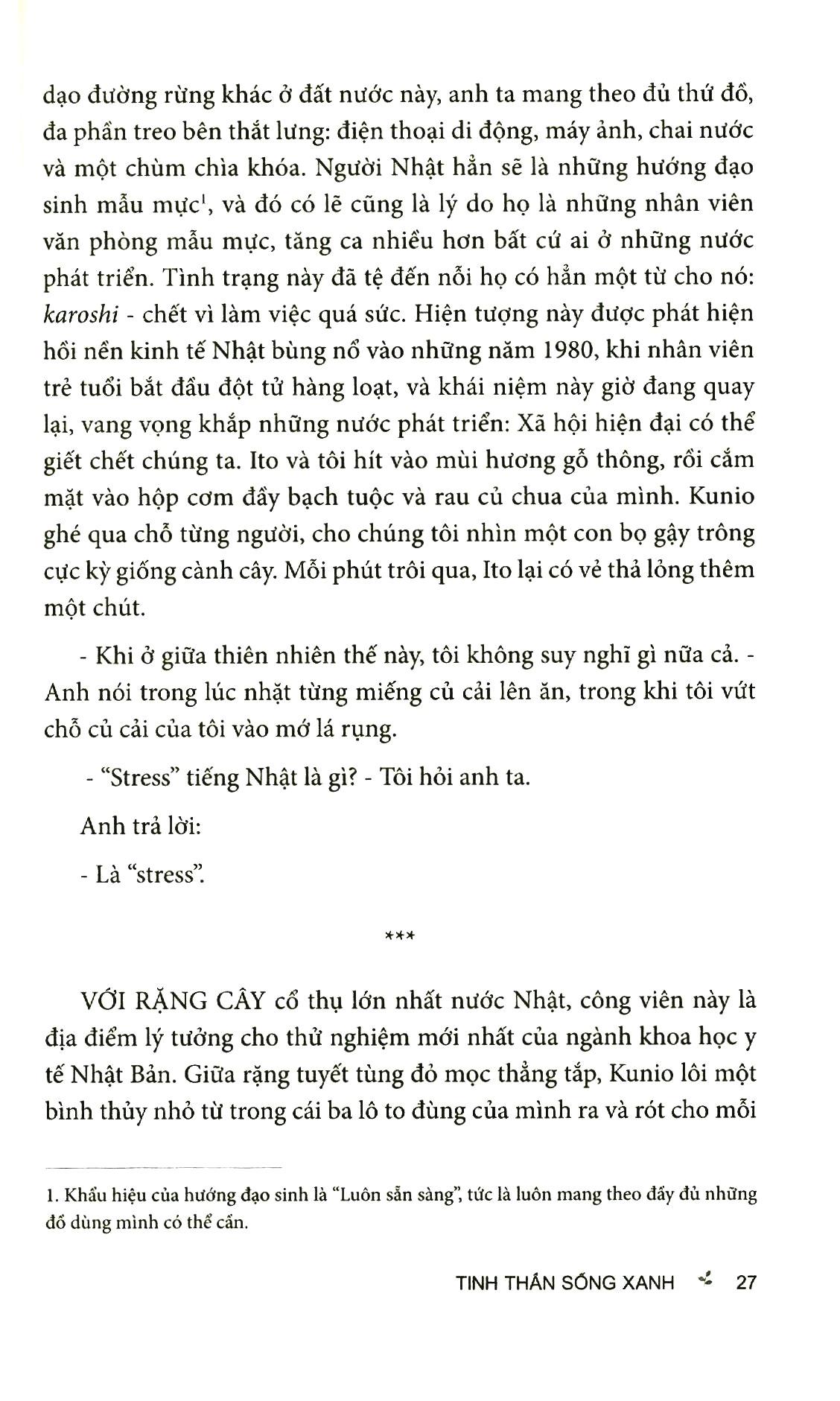 Tinh Thần Sống Xanh