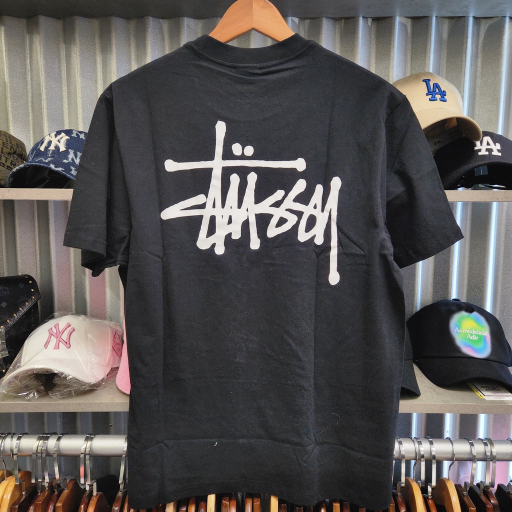 STUS.SY BASIC TEE - Áo thun Stussy Unisex Nam Nữ Authenitc