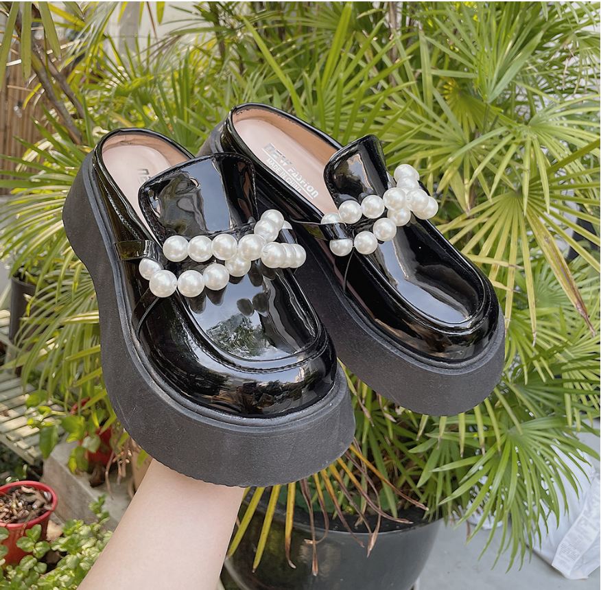 ( FREESHIP MAX ) Giày sục nữ kiểu Hàn đế dày Ulzzang - US383
