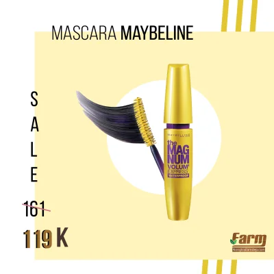 Mascara Maybeline vàng