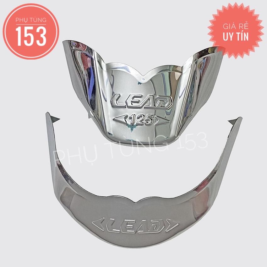 1 bộ mỏ đuôi dè xe Lead 125 (2013 - 2016) INOX - Bảo vệ dè INOX - PHỤ TÙNG 153