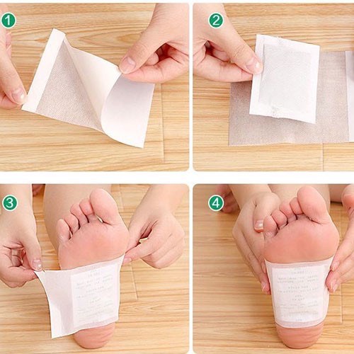 Set of 10 Japanese Detox Foot Patches