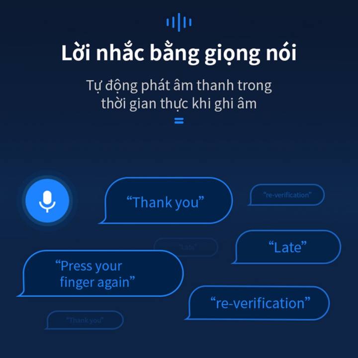 Máy Chấm Công Quét Vân Tay Deli Chính Hãng Mẫu Mới - Màn Hình 2.4 Inch, Cổng Kết Nối USB - Nhiều Ngôn Ngữ - E3960 - Hình ảnh 5
