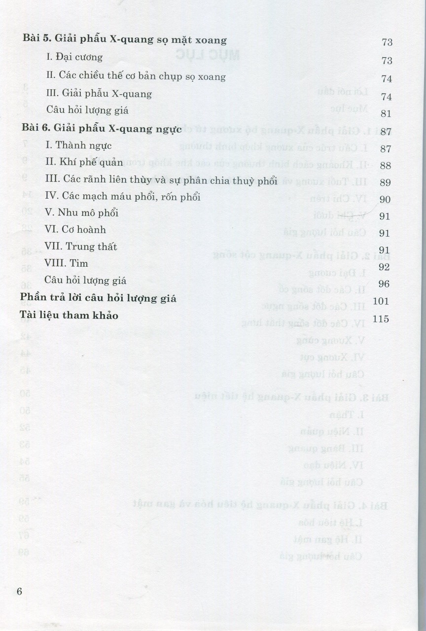Sách - Giải phẫu X - Quang