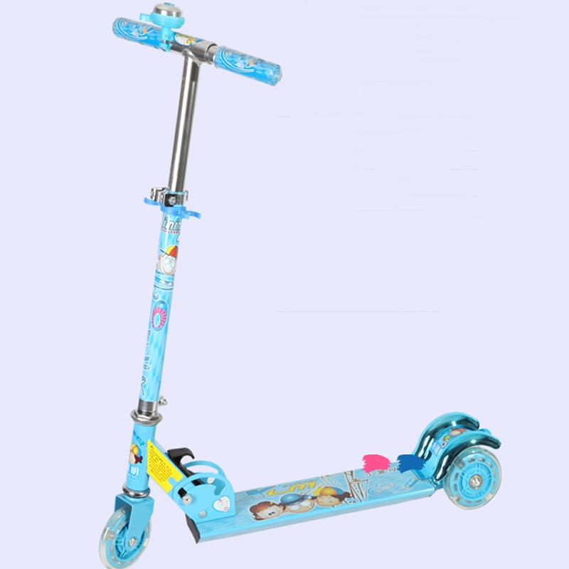 Xe trượt scooter 3 bánh phát sáng, có chuông