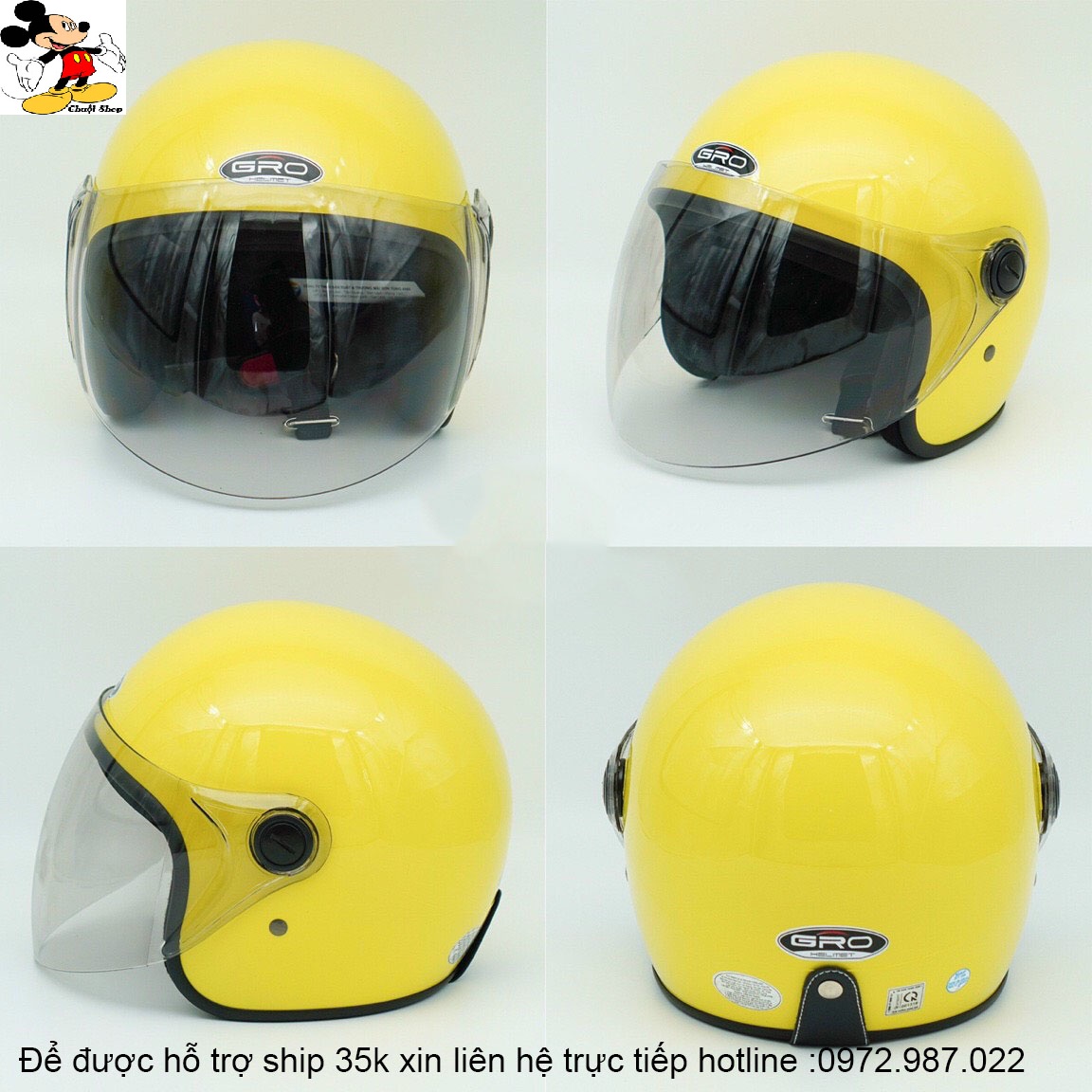 Nón bảo hiểm xe máy nữ