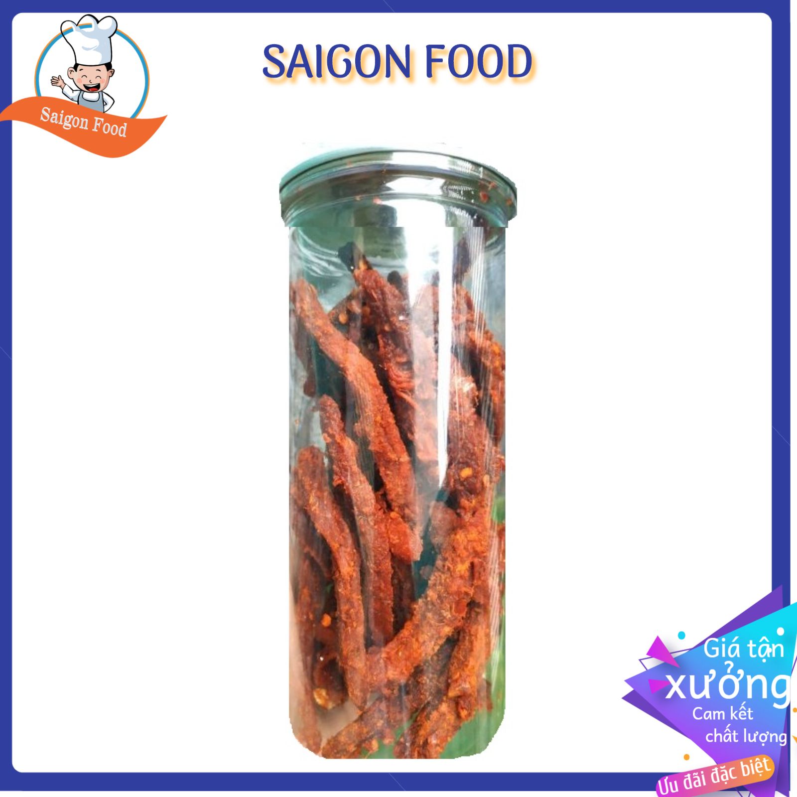 250g khô bò que - saigon food bin bin food
