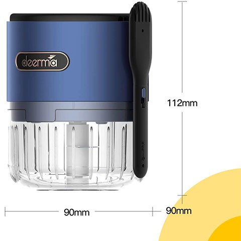 (MixHome HCM) Máy xay Đa Năng Deerma JS100 Tự Động Tích Điện (Hàng Chính Hãng - BH 6 tháng)