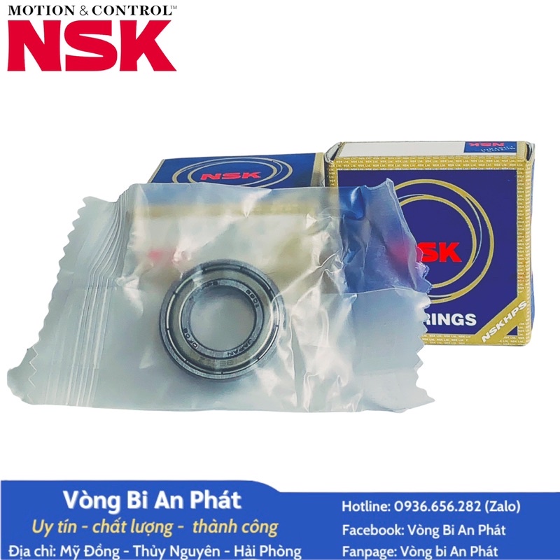 Vòng bi NSK 6901 ZZCM cao cấp.