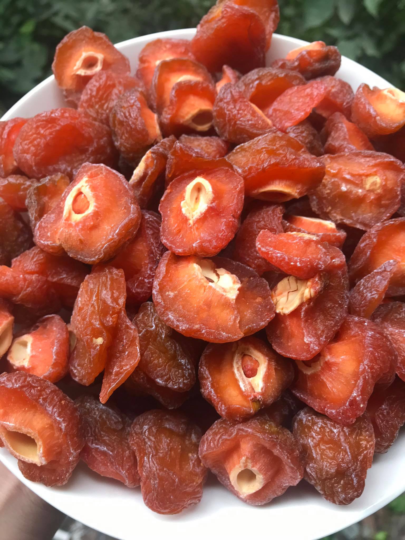 200GR Ô MAI XÍ MUỘI ĐÀO BỔ ĐÔI SẤY DẺO