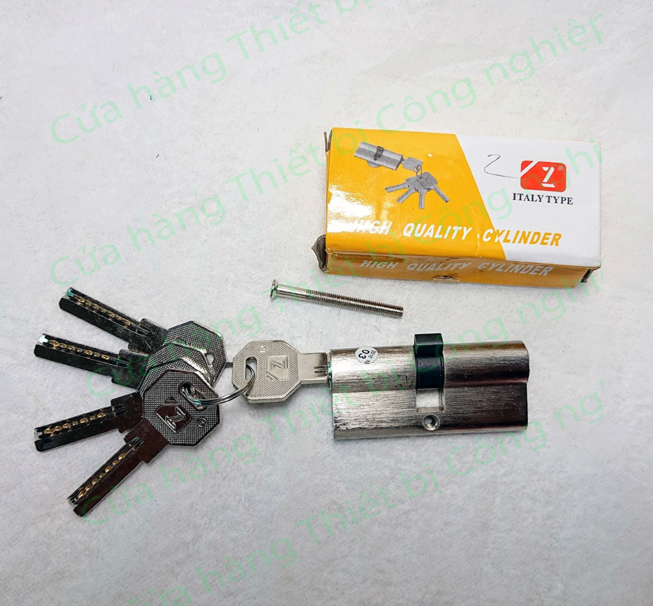 Ổ khóa 2 đầu chìa ITALY