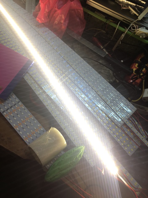 10  THANH  led 12V - 2 HÀNG - 105cm- 144led Siêu sáng ( CHƯA KÈM NGUỒN)