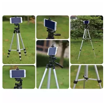[HCM](TẶNG REMOTE) Tripod / 1060mm + Giá đỡ điện thoại + Remote Mobile Tripod 2