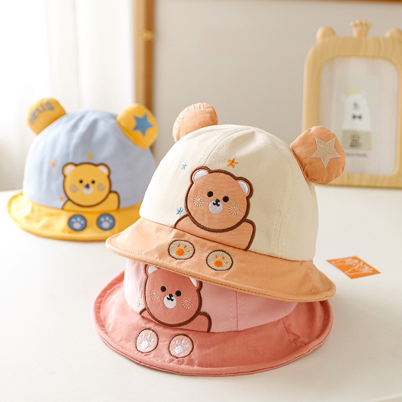 Mũ bucket cho bé/mũ vành cho bé