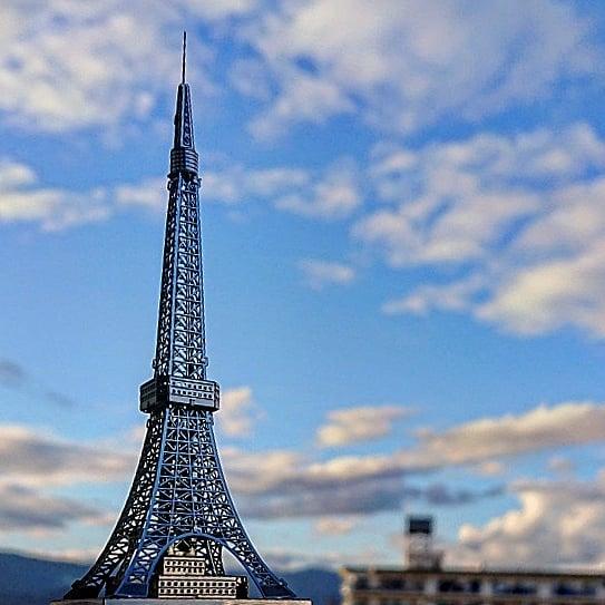 Mô hình 3D kim loại lắp ráp Tháp Tokyo Nhật Bản [ Chưa Lắp ]